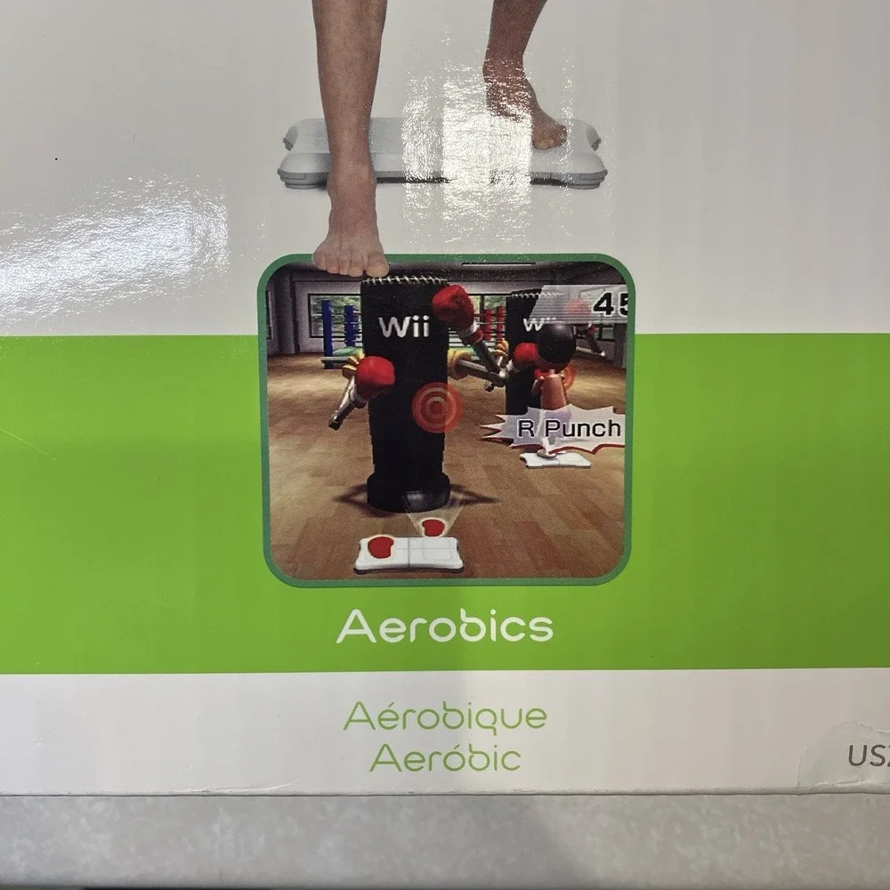 Nintendo Wii Fit Balance Board & Game Bundle Fitness Activity New In Box Sealed